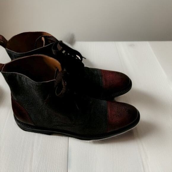 Brand New TAFT Shoes in Brown Gray Size 11 main image 2